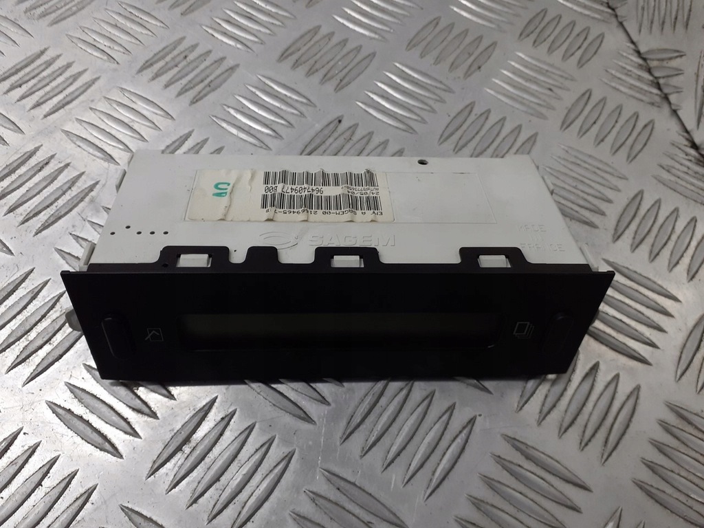 фото №1, Дисплей citroen c3 9647409477