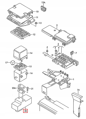 фото №4, Seat toledo ii 1.9tdi блок управления вентиляторов оригинальный номер