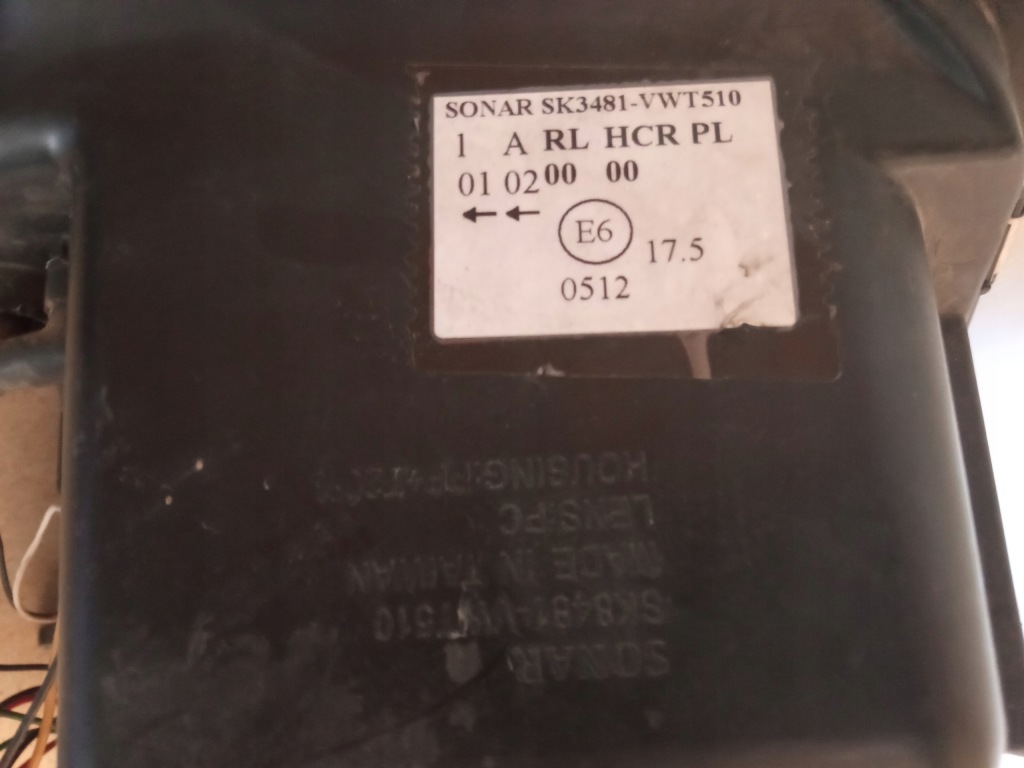 Фара перед vw t5 рестайлинг  led Оригинал