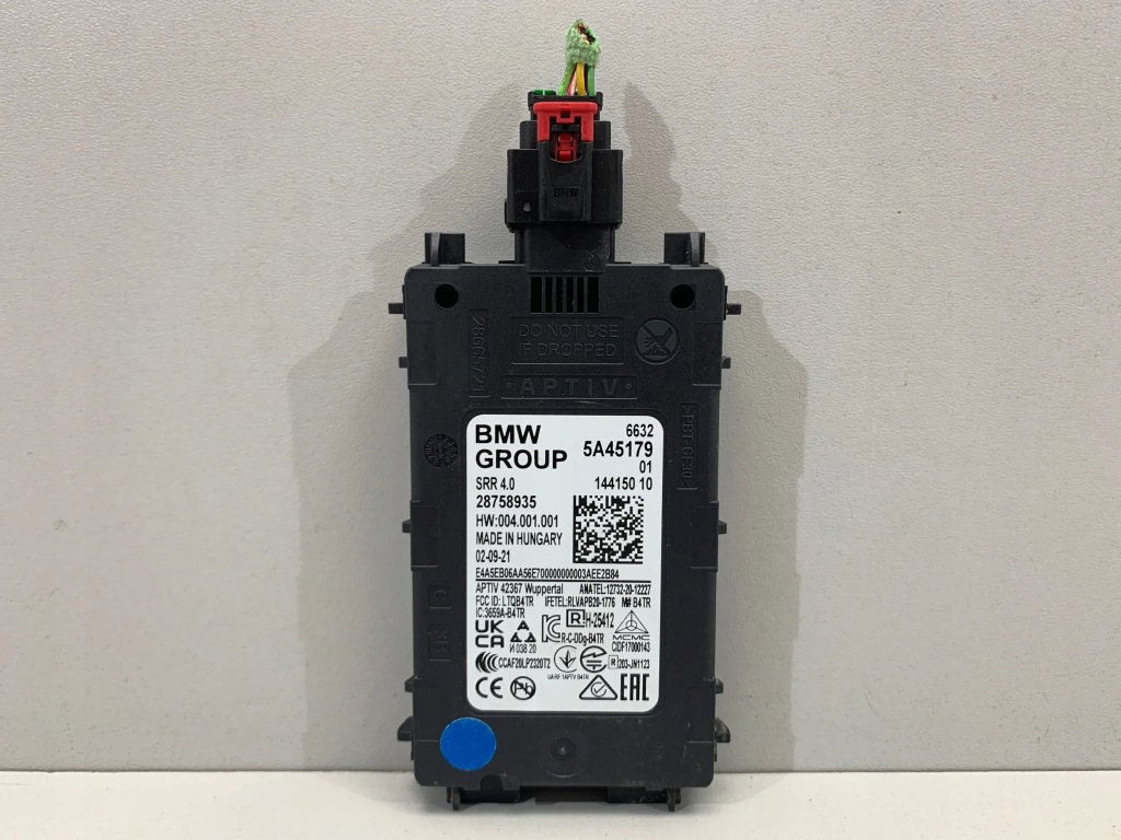 фото №1, Bmw u06 g70 датчик поперечина руху srr 4.0 5a45179