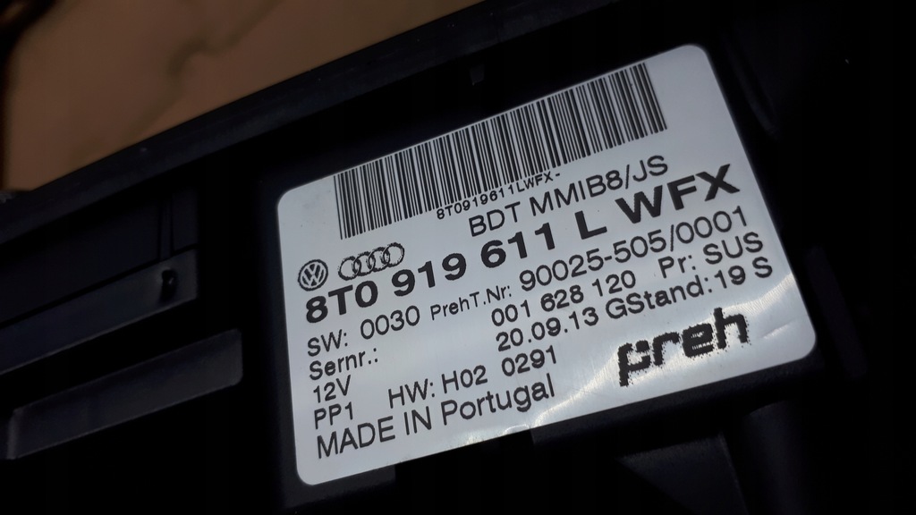 фото №13, S4 b8 lift a4 панель управление mmi eu sq5 a5 s5 q5