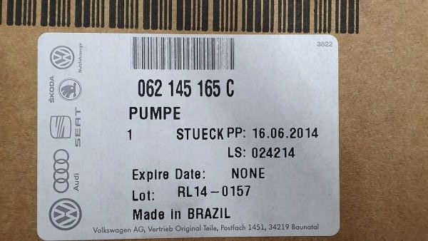 фото №7, Насос підсилювача vw lt nowa 062145165c
