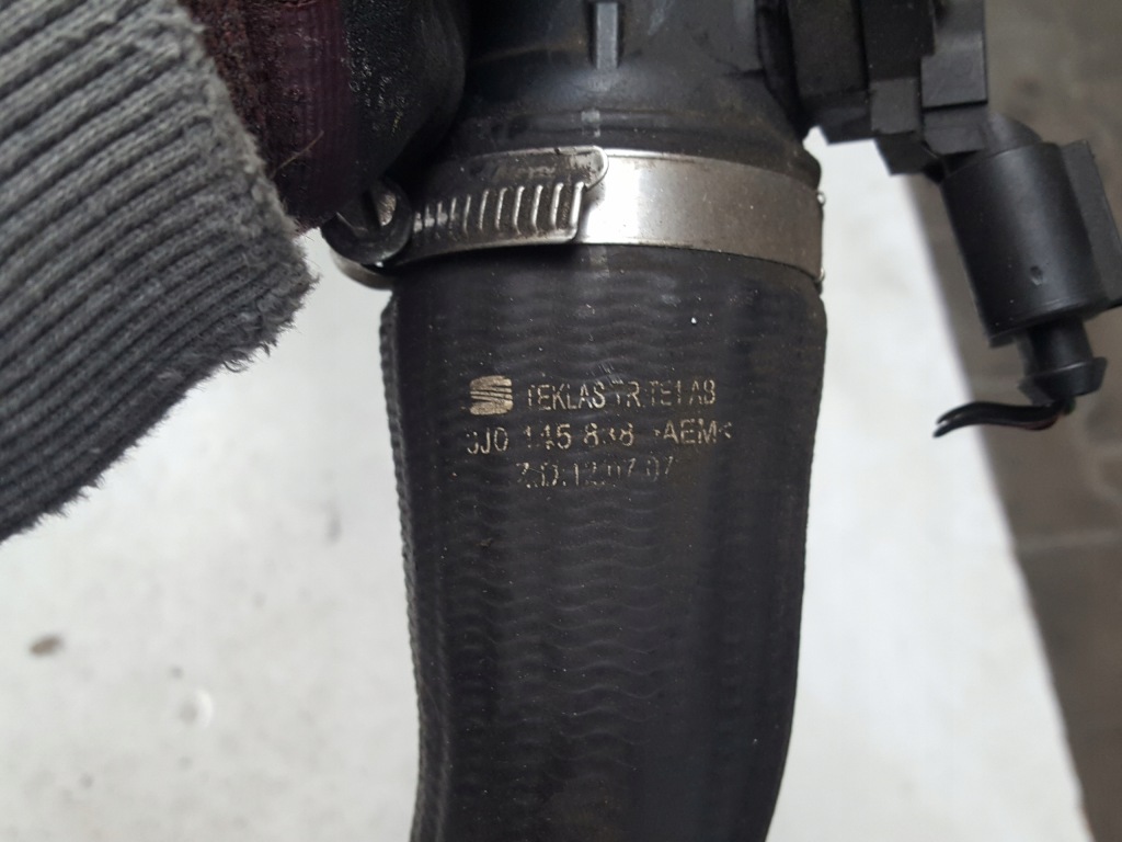 фото №2, Ibiza 4 iv 08-12 1.4 tdi труба шланг інтеркулер