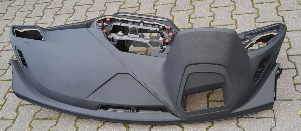 фото №5, Bmw f40 2 f44 приборная панель приборная панель navi hud czarna bez нити szwu динамика оригинал