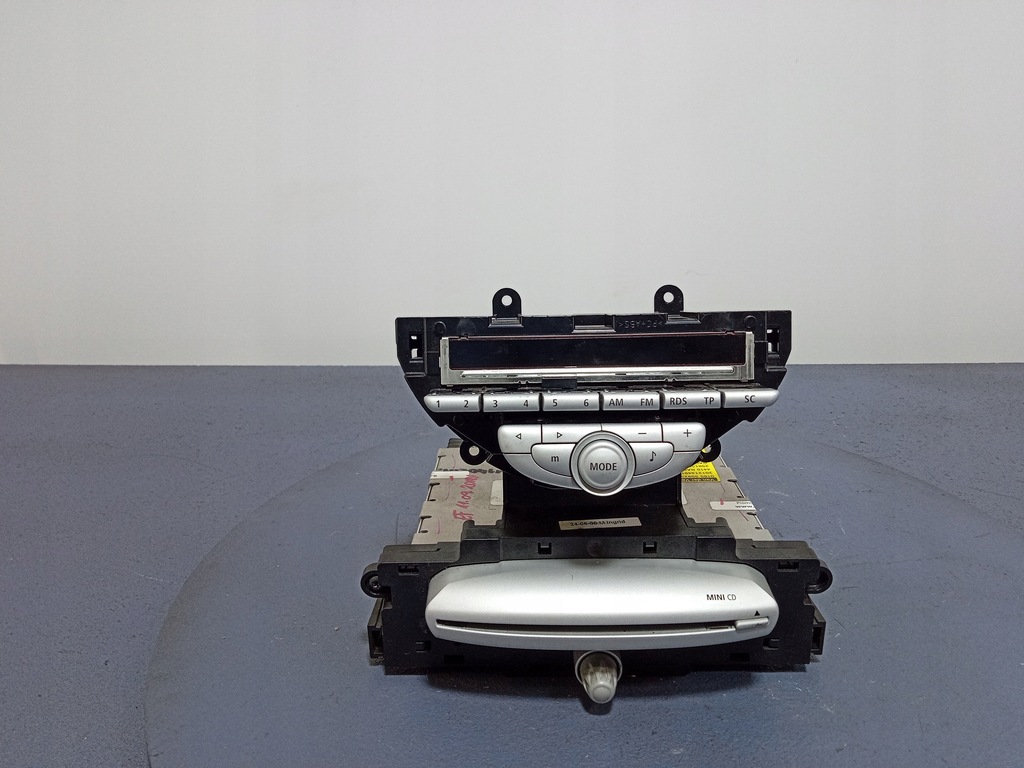 фото №1, Mini r55 r56 r57 радио cd панель 3454566