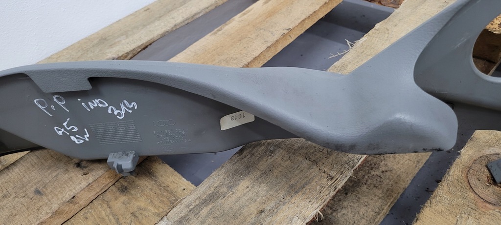 фото №8, A5 8w защита каркас сиденье правый перед leather milano felsgrau a4 b9 8w