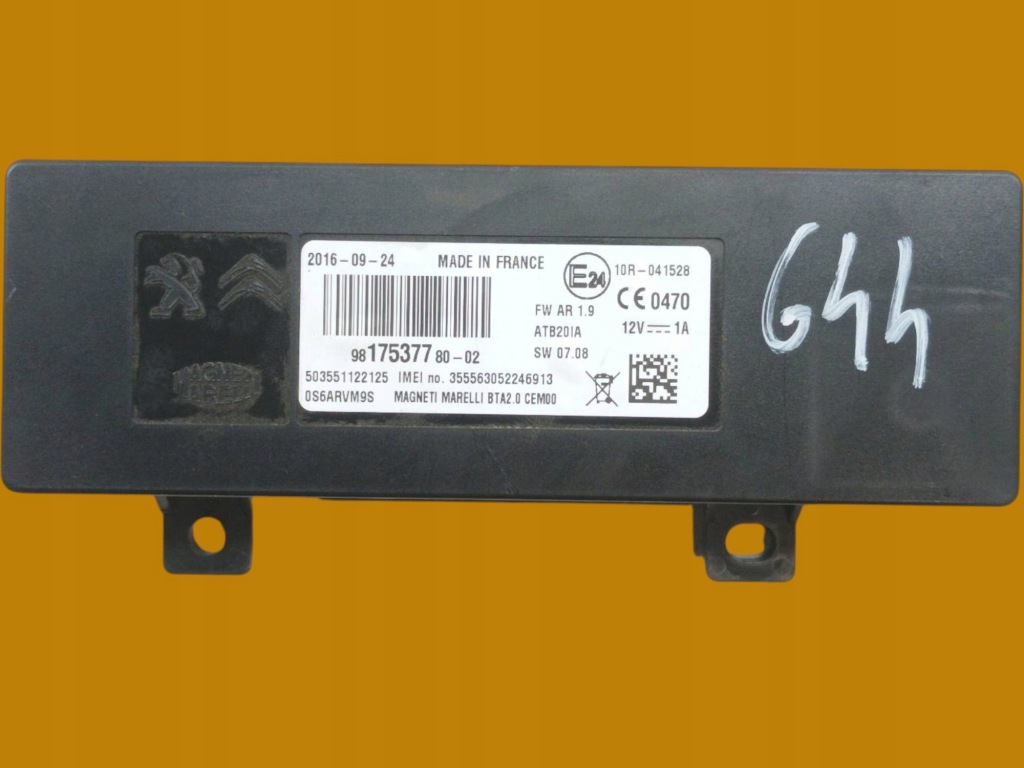 Купити Модуль bluetooth 9817537780 citroen c4 cactus i 2014-