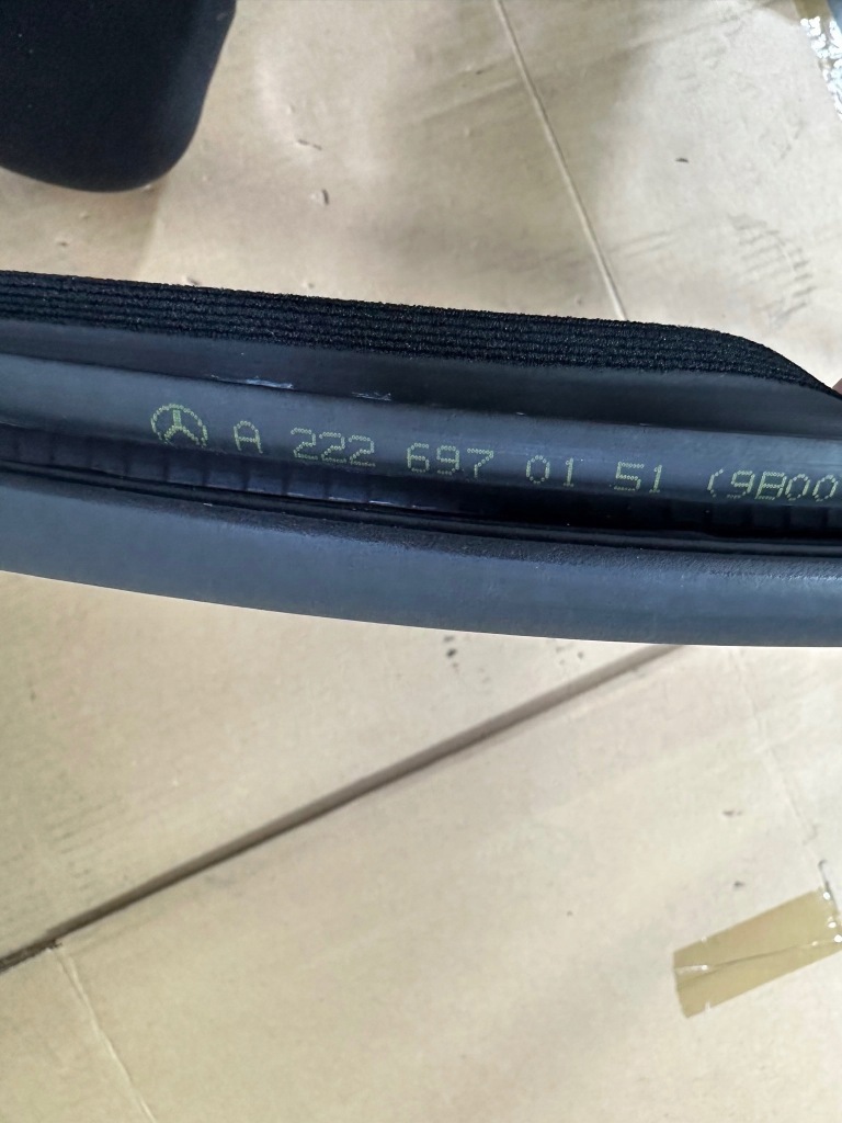 фото №5, Уплотнители дверь l/p. p/t mercedes s w222 короткий