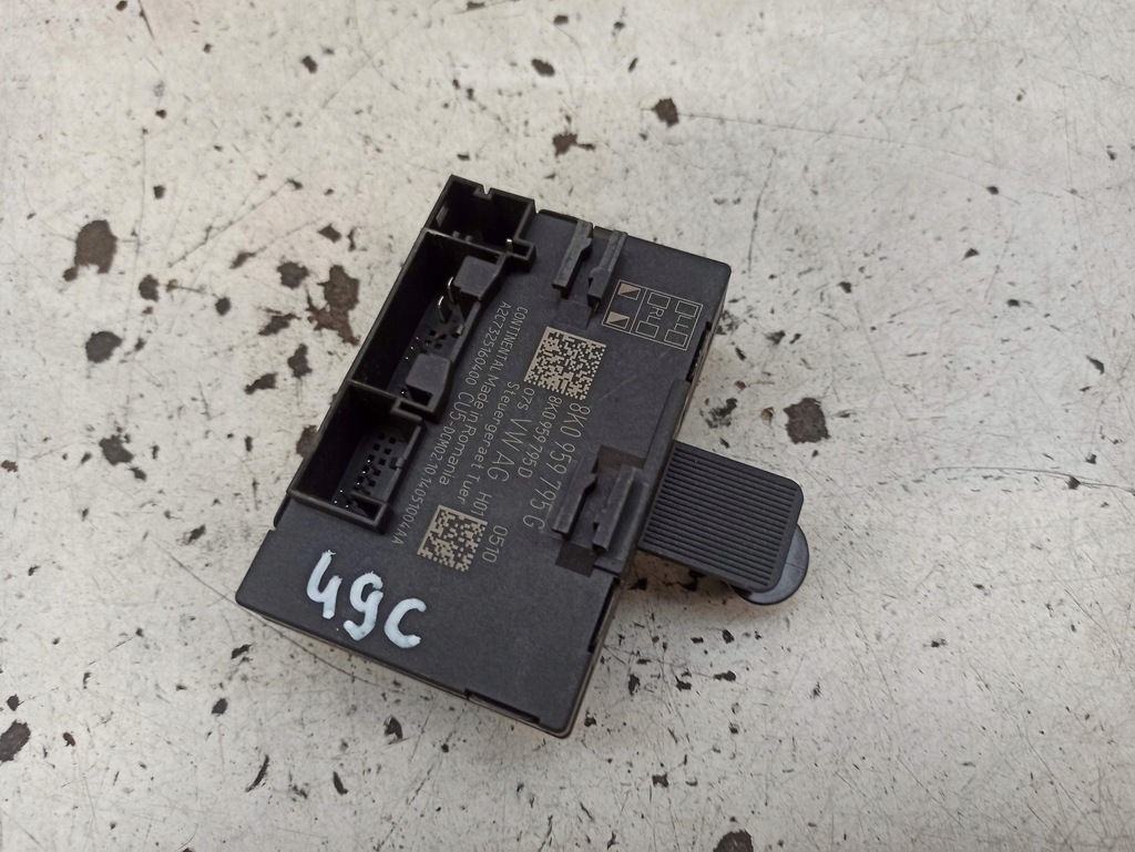 фото №8, Блок управления модуль дверь audi оригинальный номер 8k0959795g