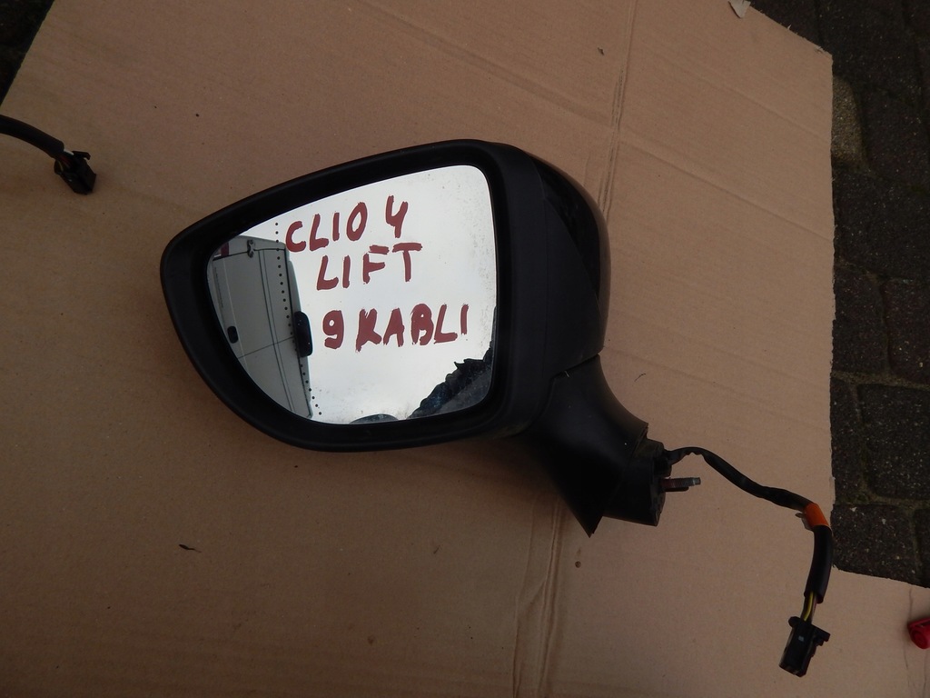 фото №1, Дзеркало ліва renault clio iv lift 9 pinów eur