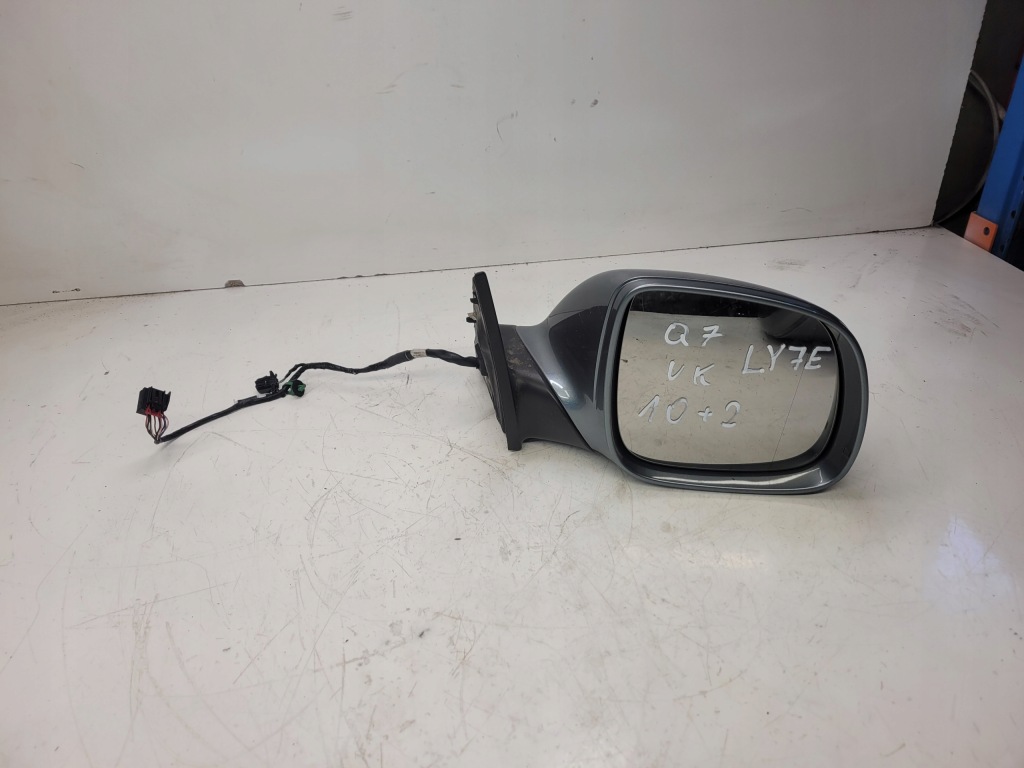 фото №1, Зеркало наружное правое audi q7 4l ly7e 10+2pin