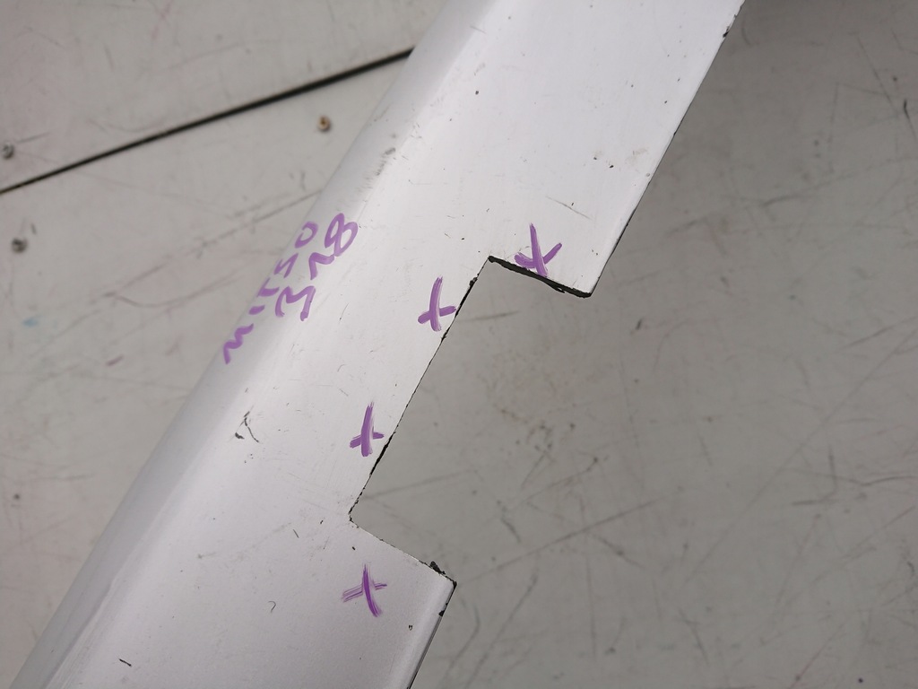 фото №7, Mitsubishi outlander 15- бампер передний накладка