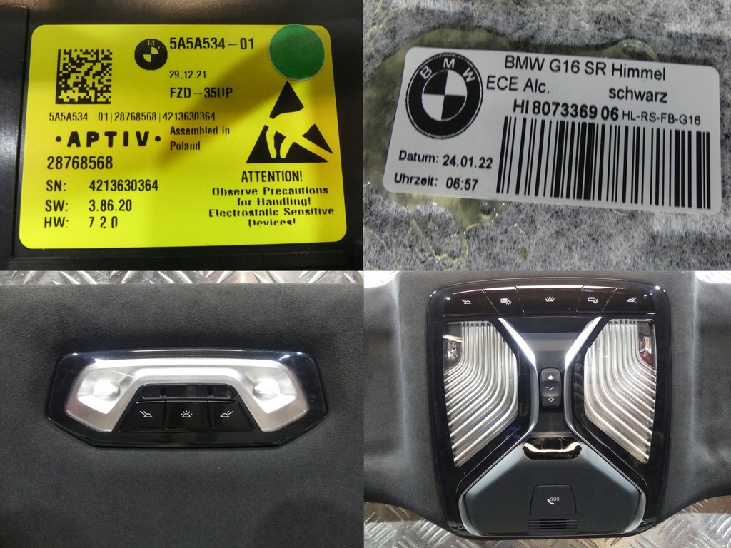 фото №16, Bmw 8 g16 m8 f93 стеля alcantara anthrazit панорама 9882870 po 37 km!