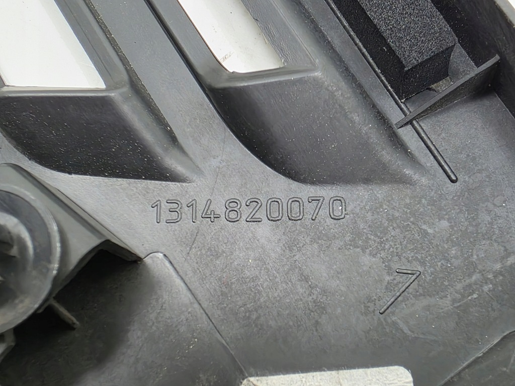 фото №7, Ducato iii lift 14- решётка капот капот впуск воздуха 1314820070 1