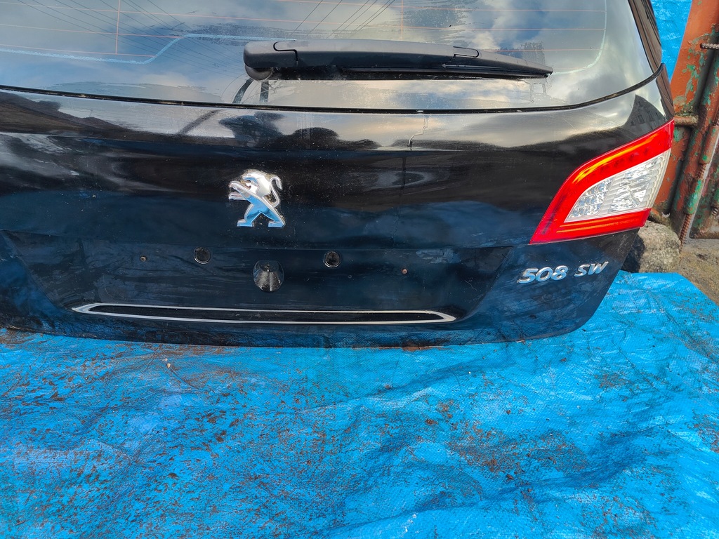 фото №6, Peugeot 508 kombi крышка багажника багажника ktv