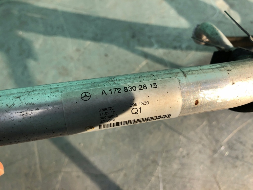 фото №2, Mercedes r172 slk slc шланг wąż кондиционера