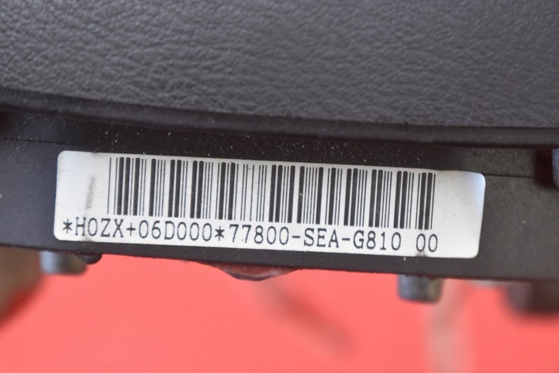 фото №16, Подушка безопасности подушка воздушная водителя 77800-sea-g810 honda accord 7 vii 02-06