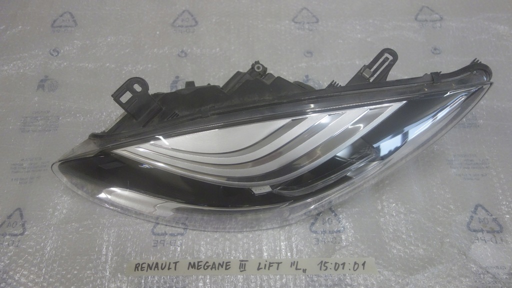 фото №2, Фара лампа левая renault megane iii lift