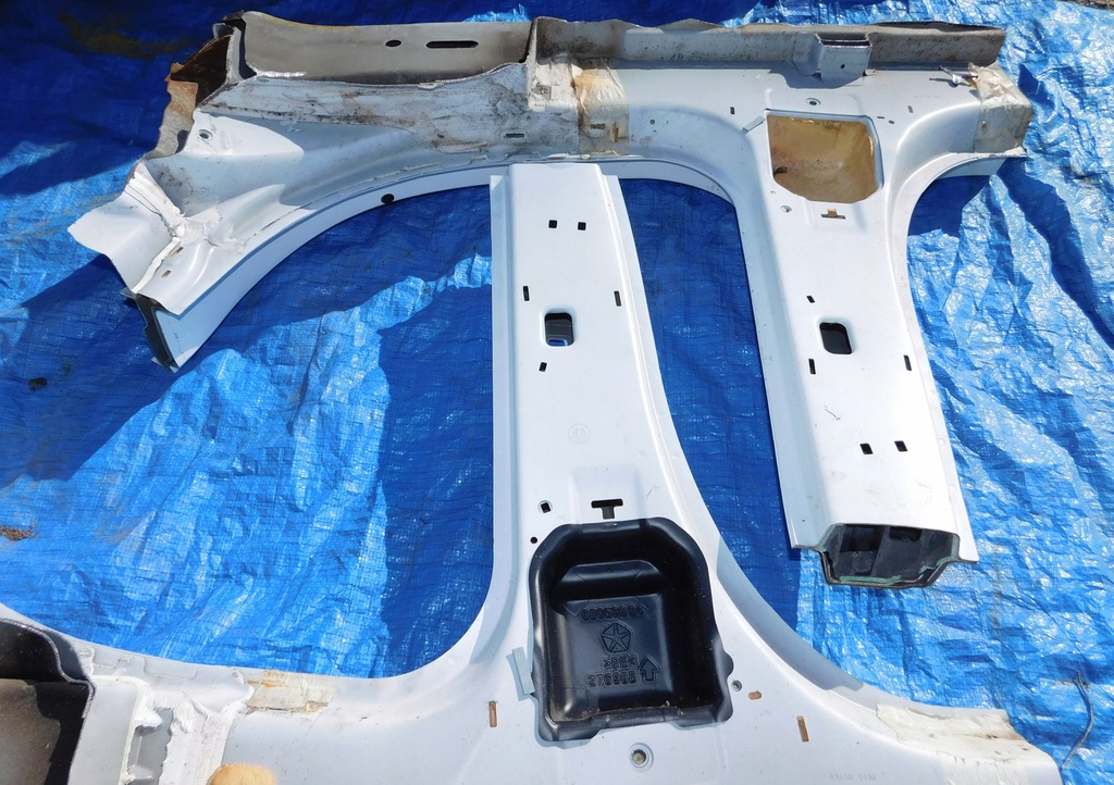 фото №6, Dodge charger 11-14r поріг лівий правий задня підкрилок блок двигуна задній