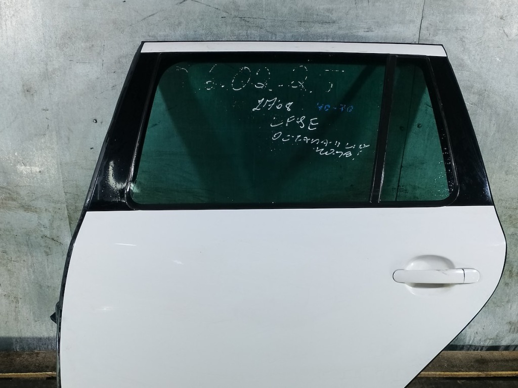 фото №1, Дверь левый задняя skoda octavia ii lift lf9e kombi