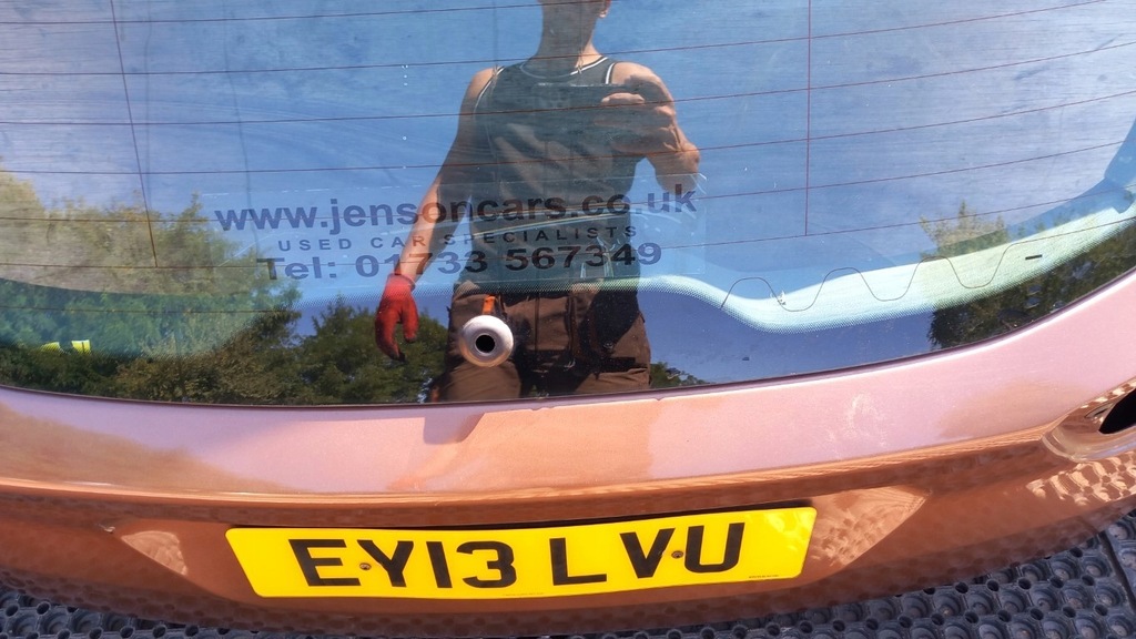 фото №6, Ford c-max mk2 ii кришка багажника багажника задня na