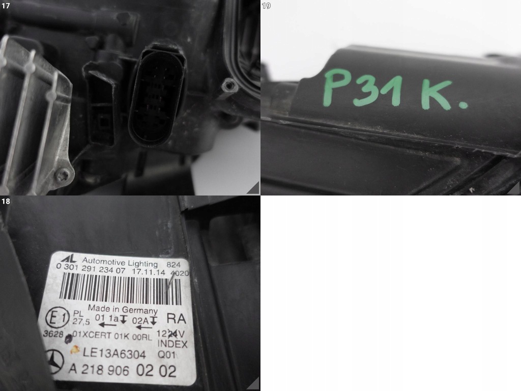 Mercedes cls 218 рестайлинг  14-18 multibeam full led европа Оригинал