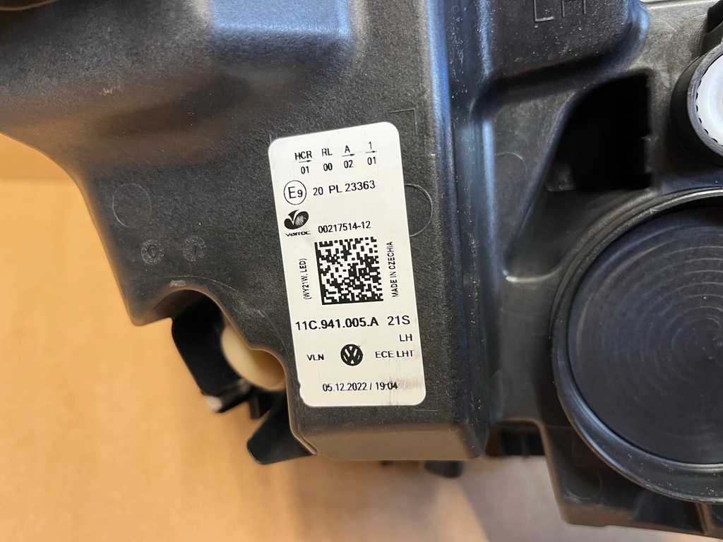 фото №9, Лампа full led vw id.4 11c941005a ліва лампа фара vw id4 anglik