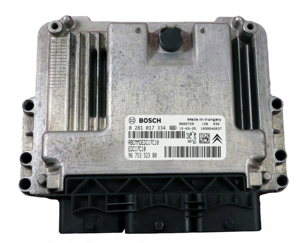 фото №1, Блок управления peugeot partner 0281017334 9675352380 программирование