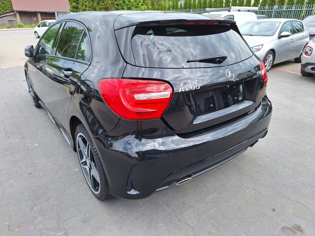 фото №12, Mercedes a-klasa w176 amg 12-15 бампер перед капот крила лампа ксенон 191