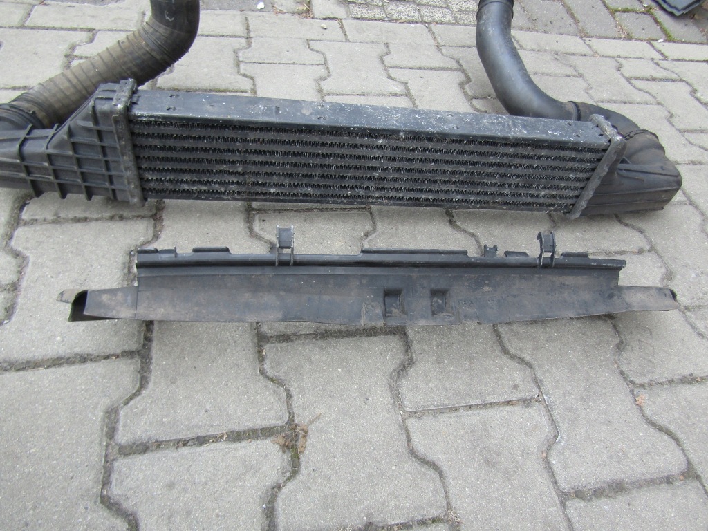 фото №12, 3 mercedes w210 2.0k компресор радіатор інтеркулер 2x шланг повітря