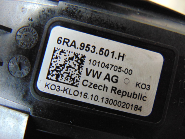 фото №4, Skoda rapid i 14- переключатель комбинированный лента 6ra953501h