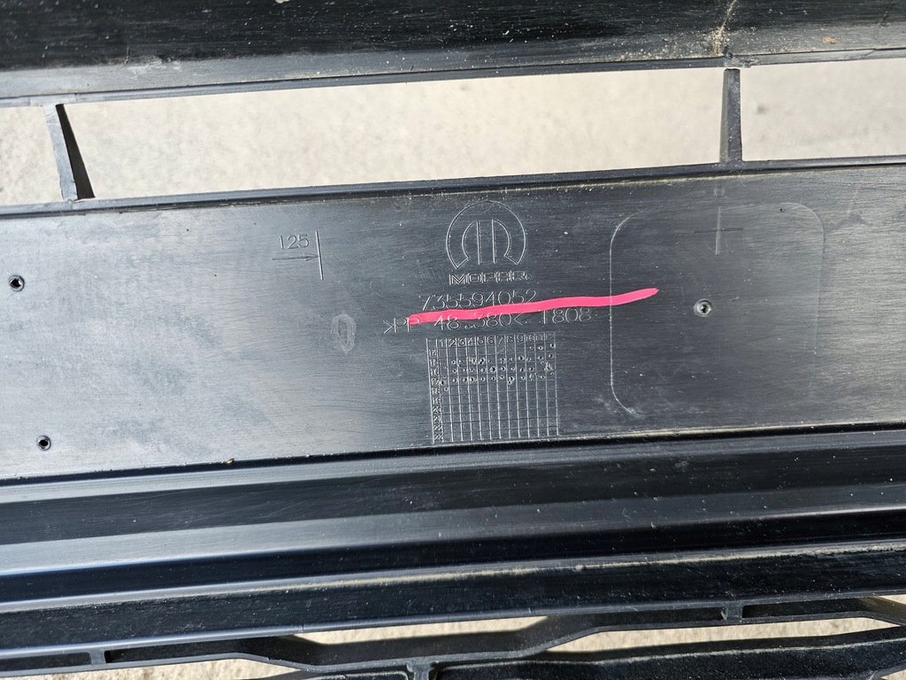 фото №16, Fiat doblo ii lift бампер перед передний 735594052