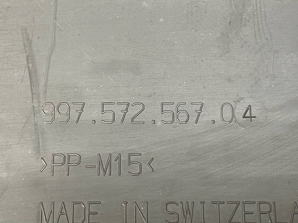 Porsche оригінальний номер 99757256704 911 997 кришка корпус накладка акумулятор Зі Шроту