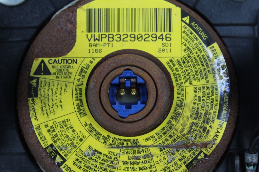 фото №6, Citroen подушка керма подушка безпеки 96888248zd