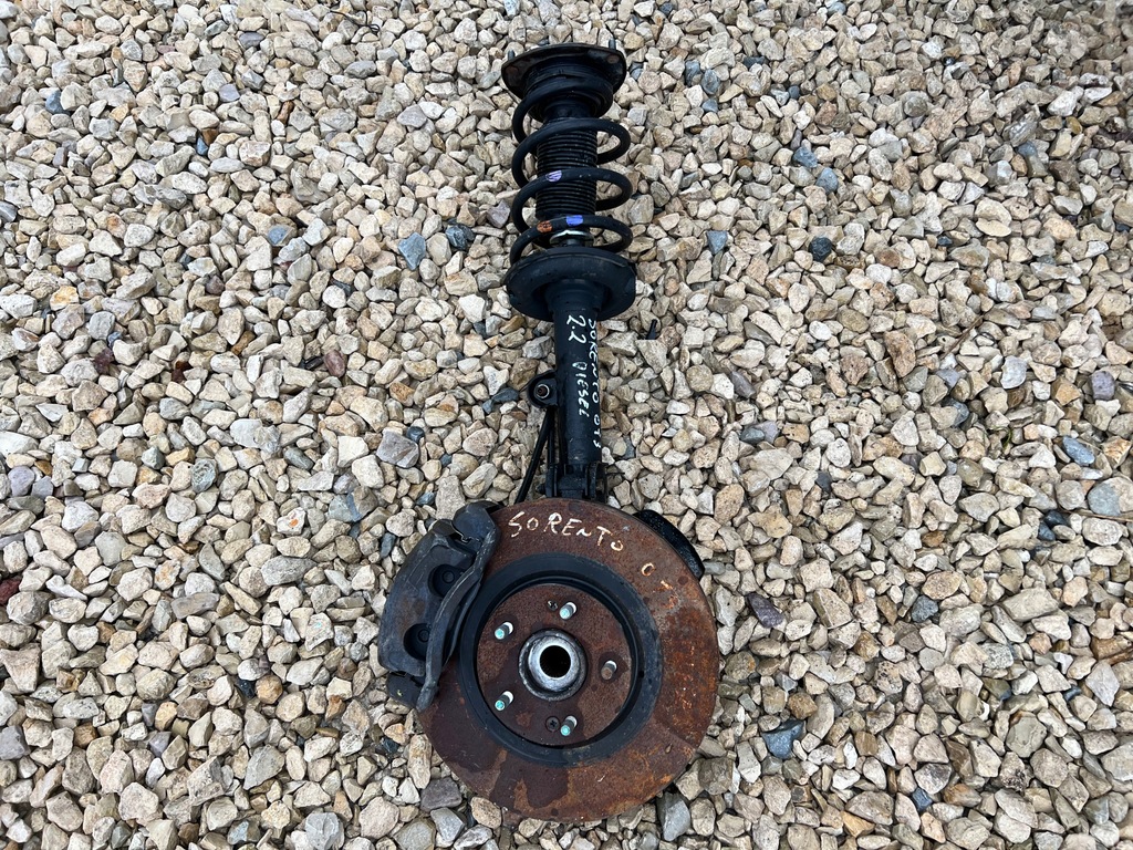 фото №1, Kia sorento ii поворотний кулак амортизатор лівий 13r