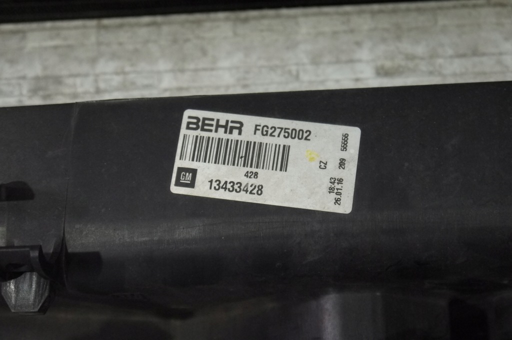 фото №6, Радиатор вентилятор opel insignia a 1.6 cdti