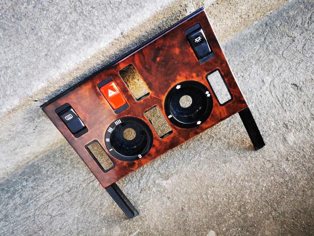 фото №5, Drewno обдув панель консоль верхній гайка mercedes w126 126 se sel sec