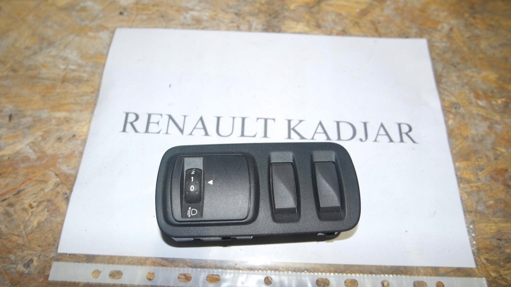 фото №1, Панель кнопка регулювання світла renault kadjar