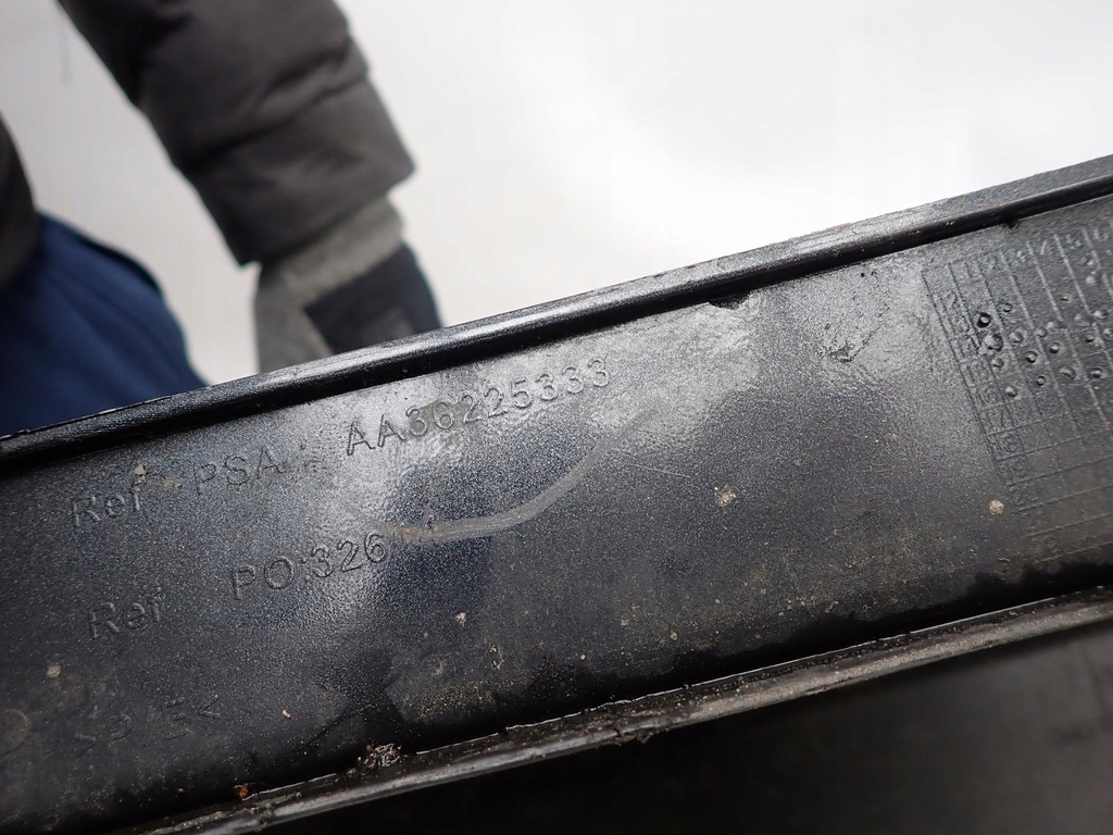 фото №12, Citroen c4 grand picasso ii 2 spacetourer 13-22 бампер задняя задний 4xpdc