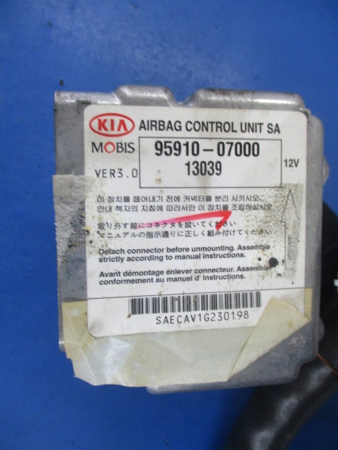 фото №6, Kia picanto i повітропровід подушка блок керування