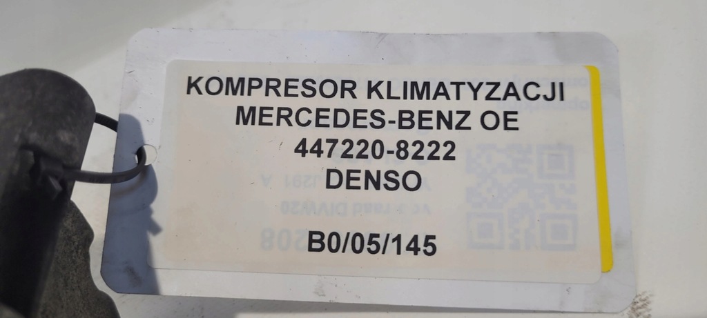 фото №7, Компресор кондиціонера mercedes-benz 447220-8222