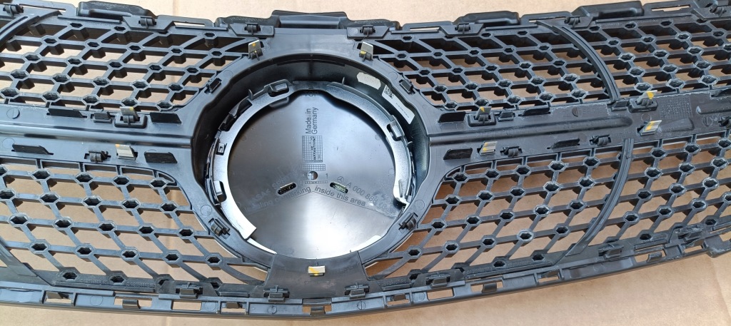 фото №12, Mercedes c-klasa w205 решітка радіатора решітка радіатора diamant lift