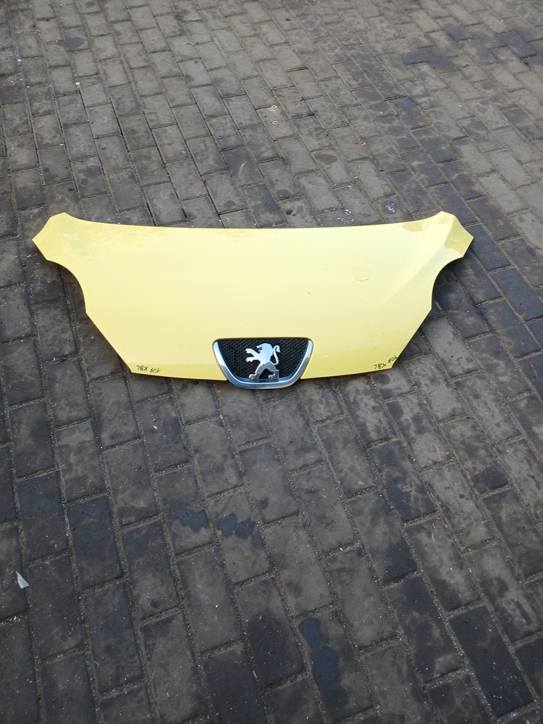 фото №1, Капот peugeot 107 цвет kbl жёлтый