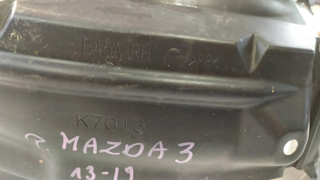 фото №9, Підкрилок правий перед mazda 3