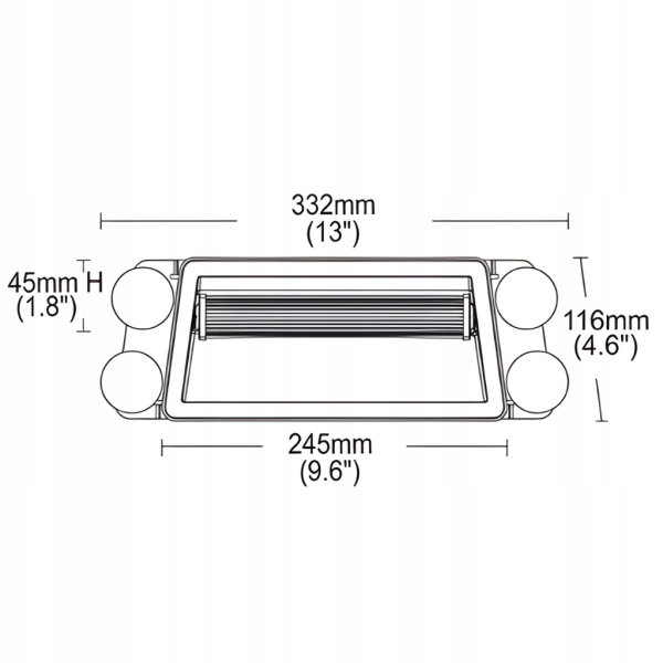 фото №9, Лампа оригінал policja abw tajniak cbśp strobo led niebieska nieoznakowane