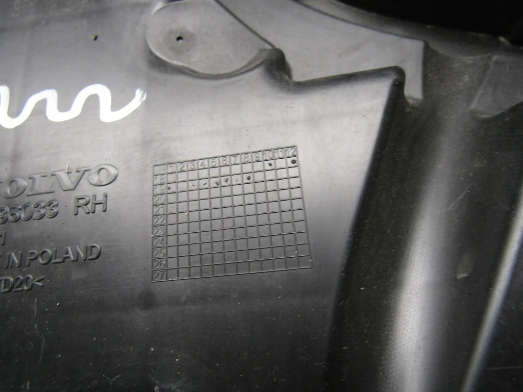 фото №8, Volvo xc60 ii напрямна бампера правий задня 32296033