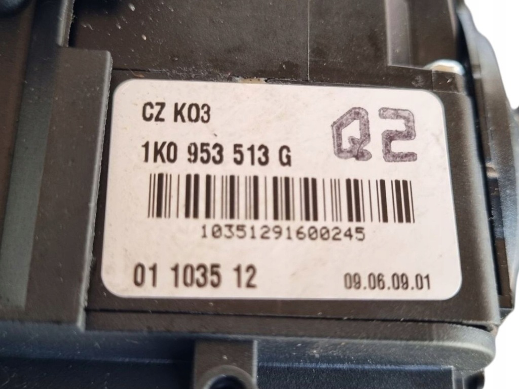 фото №7, Переключатель комбинированный volkswagen golf plus 2 2009 1k0953503jk