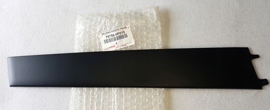 фото №1, Corolla verso рамка захист молдинг двері лівий перед 75756-0f010 oryg-pń