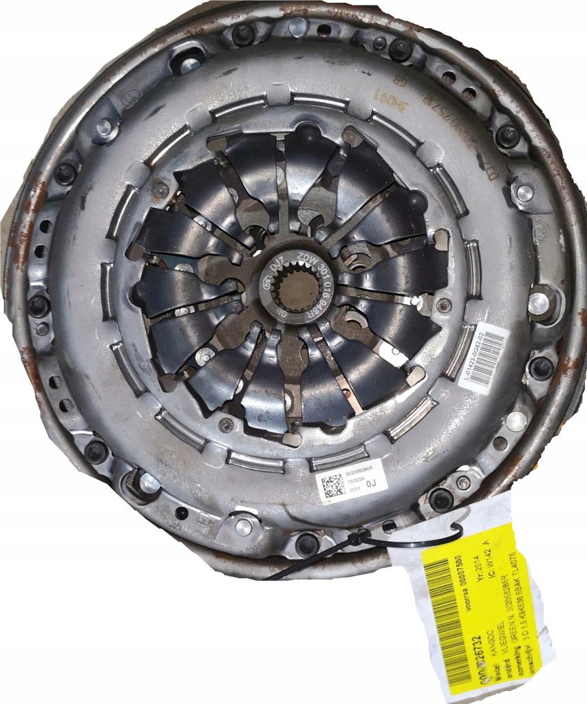 фото №1, Renault kangoo 1.5 dci колесо двухмассовый сцепление