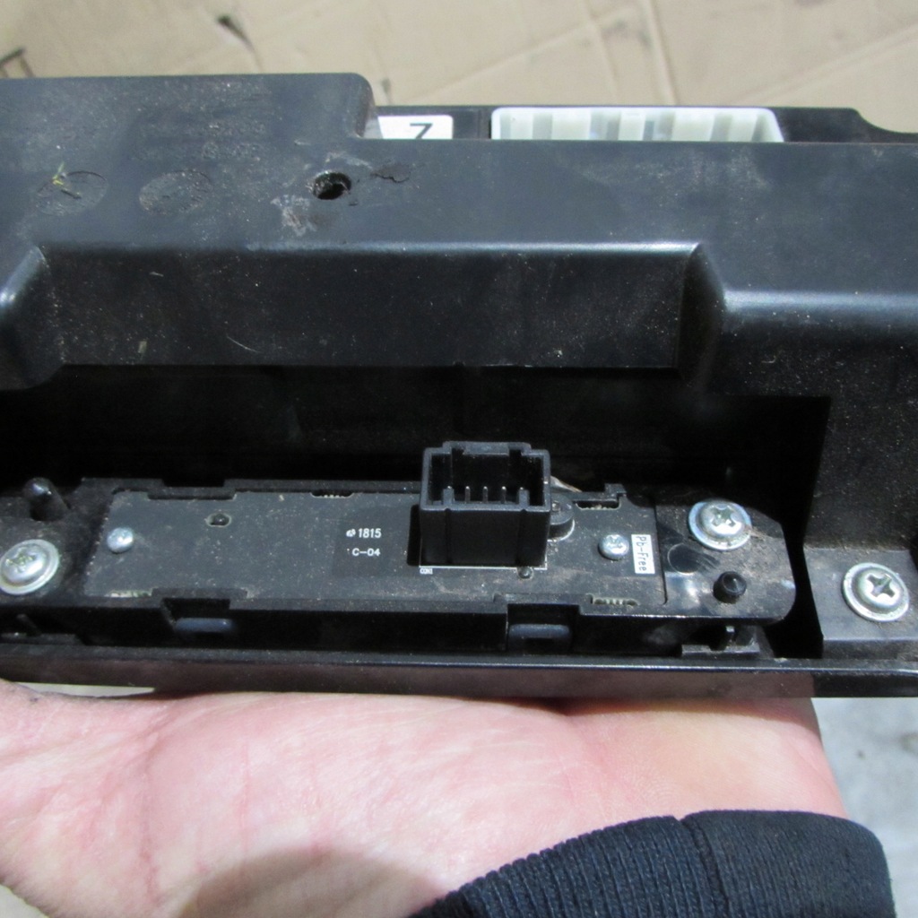 фото №6, Nissan leaf 2 панель кондиціонера